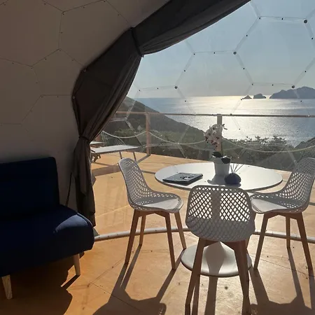 Palmaria Sky Bubbles Luxuszelt Ponza