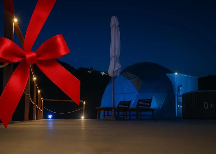 خيمة فخمة Palmaria Sky Bubbles بونسا